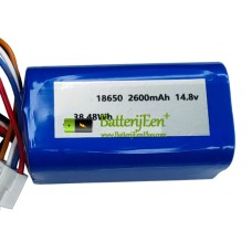 Batterij voor Phisinic FVC-9605S 9605Li [Vervangende batterij]